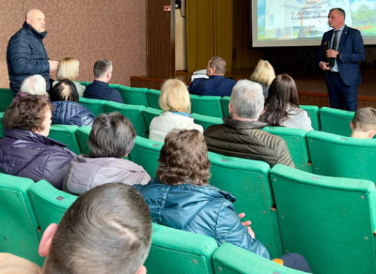 Veiklos ataskaitą pristatė Šešuolių seniūnė 