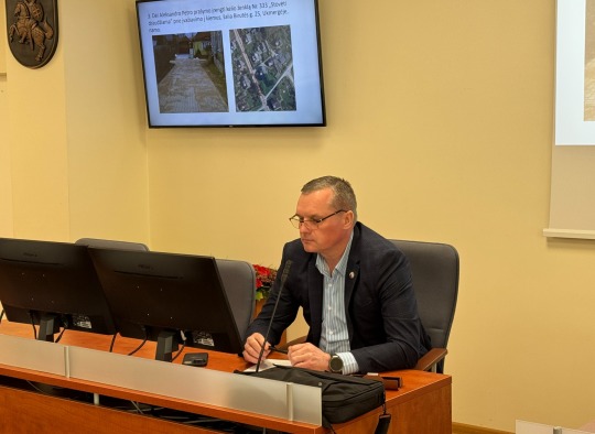 Posėdžio akimirkos