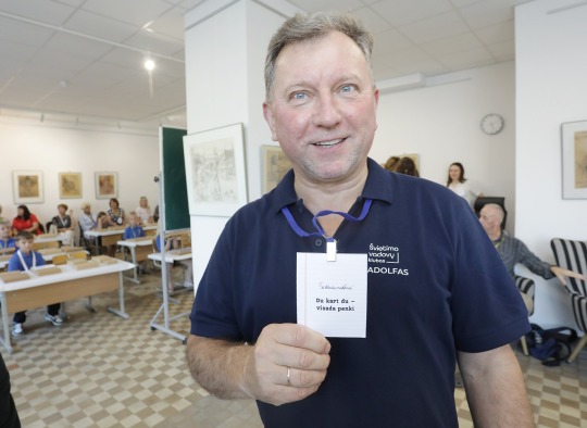 Parodos „Iš klaidų mokomės“ atidarymo akimirkos