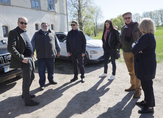 Siesikų pilyje lankėsi Radvilų didikų giminės palikuonys 