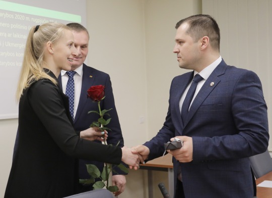 Posėdžio akimirkos