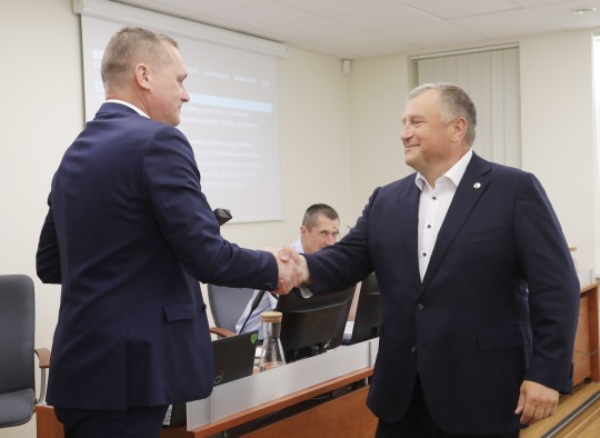 Posėdžio akimirkos