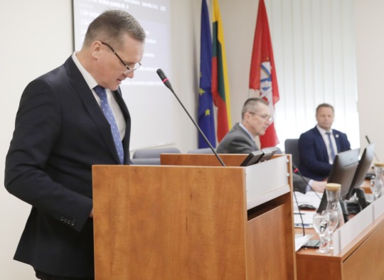 Posėdžiavo Ukmergės rajono savivaldybės taryba