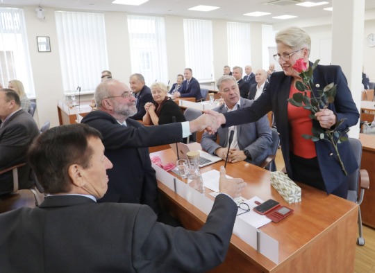 Tarybos posėdžio akimirkos
