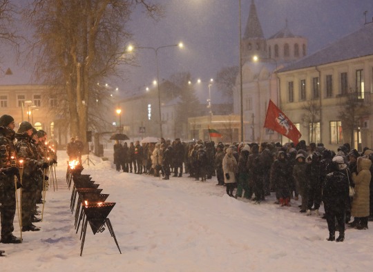 Minėjimo akimirka