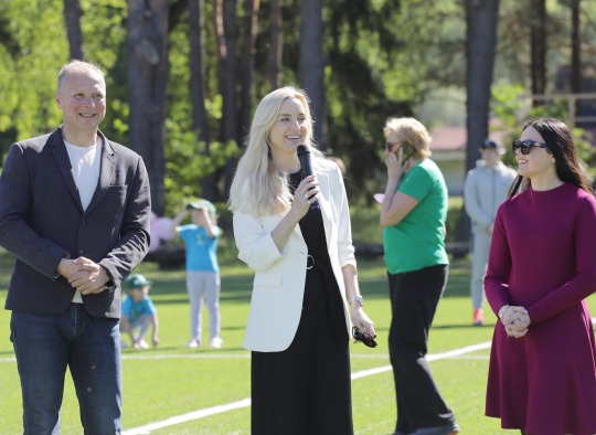 Ukmergiškiai darželinukai rinkosi į Sporto šventę