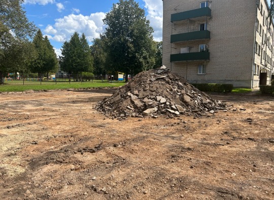 Anykščių g. daugiabučių kiemų remonto darbai