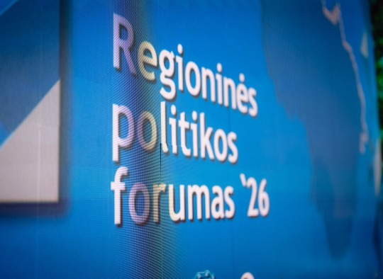 Ukmergės rajono savivaldybės atstovai dalyvavo Regioninės politikos forume 2026