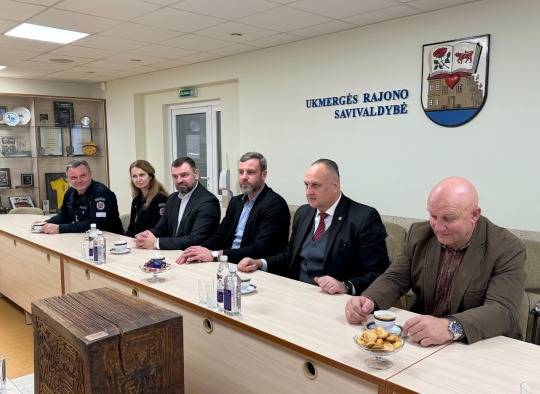 Ukmergės rajono savivaldybėje lankėsi Elektrėnų savivaldybės delegacija