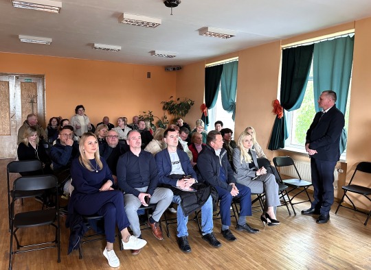 Ataskaitinio susitikimo akimirkos
