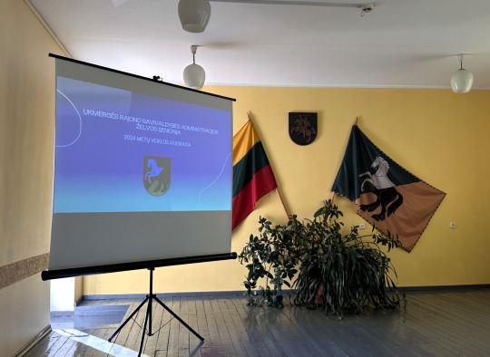 Ataskaitinio susitikimo akimirkos