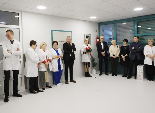 po ilgiau nei metus vykusių darbų atidarytas atnaujintas Chirurgijos skyrius