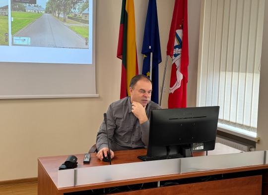 Posėdžio akimirkos