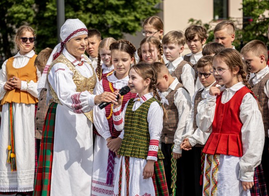 Parodos atidarymas „Mūsų skambantis kraštas. Ukmergiškiai dainų šventėse“