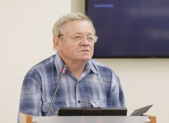 Posėdžio akimirkos
