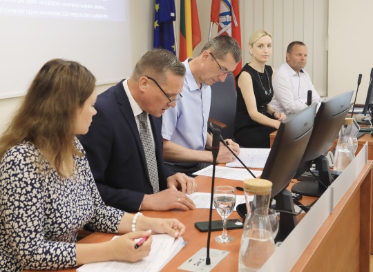 Ukmergės rajono savivaldybės tarybos posėdis