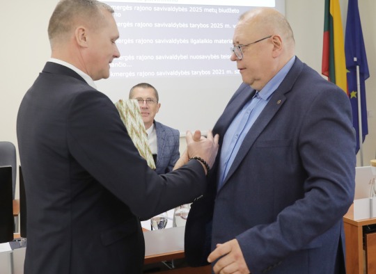 Tarybos posėdžio akimirkos