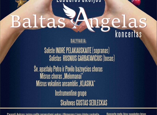„Baltojo angelo“ sparnai apgobs Auksę