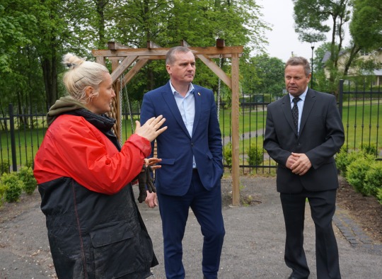  Savivaldybės vadovai lankėsi Sveikatos parke  