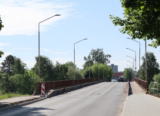 Pagrindinis tiltas per Šventąją Ukmergėje