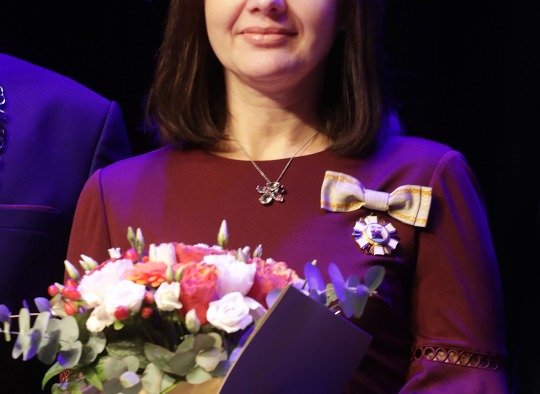 Apdovanota Ukmergės kultūros centro Deltuvos skyriaus renginių organizatorė Daiva Stimburienė 