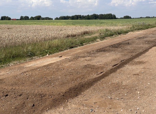 Išbandyta nauja technologija žvyrkelių priežiūrai