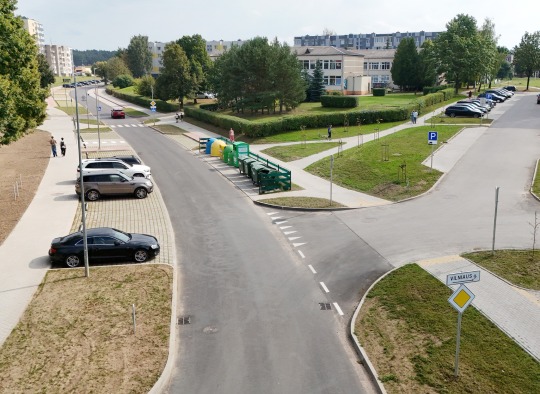 Sutvarkyta Miškų gatvė