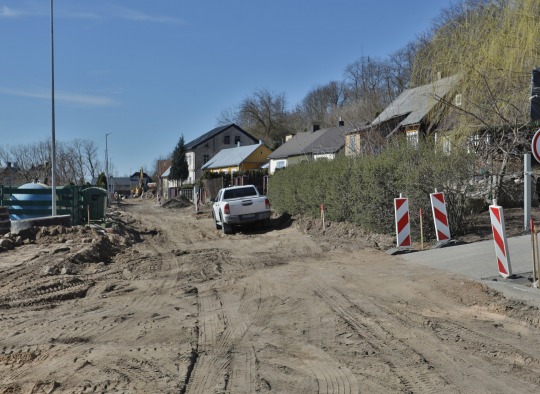 Ukmergėje įsibėgėja Pakalnės gatvės rekonstravimo darbai