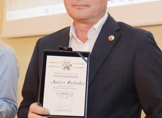 Ukmergės rajono policijos komisariato buvusio vadovo išlydėtuvių ir naujo vadovo pristatymo akimirkos