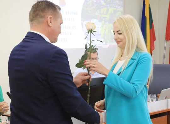 Posėdžio akimirkos