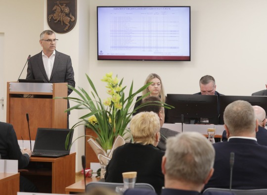 Posėdžiavo Ukmergės rajono savivaldybės taryba