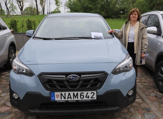 Trims Ukmergės rajono seniūnijoms perduoti nauji automobiliai