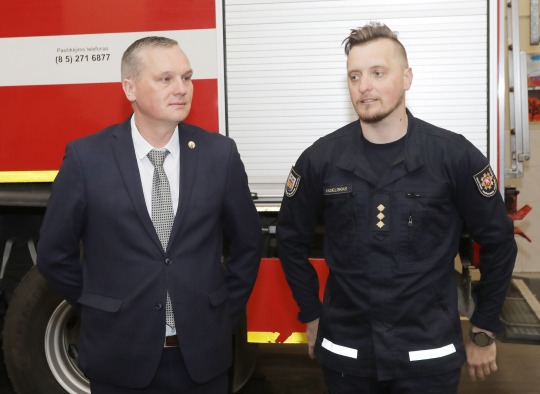 Ukmergėje paminėta Šv. Florijono diena – pagerbti ugniagesiai gelbėtojai