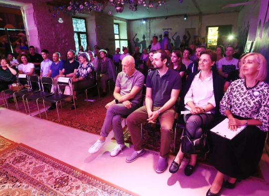 Akimirka iš perkusijų pasirodymo