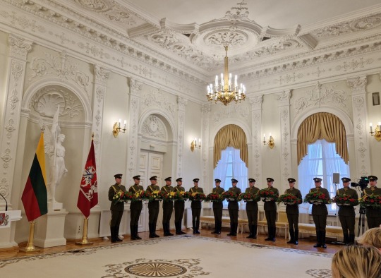 Vasario 16-osios signatarų pagerbimo ceremonijos Prezidentūroje akimirkos