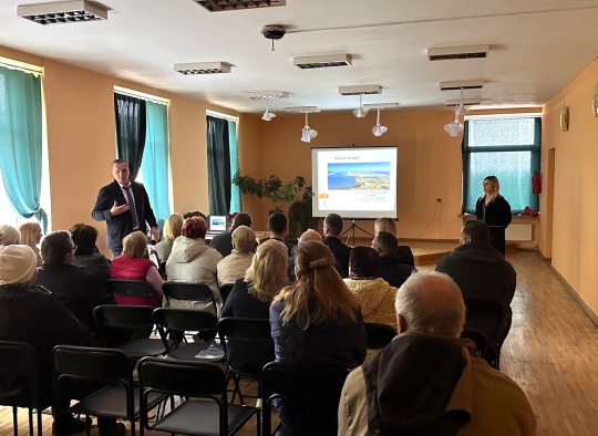 Ataskaitinio susitikimo akimirkos