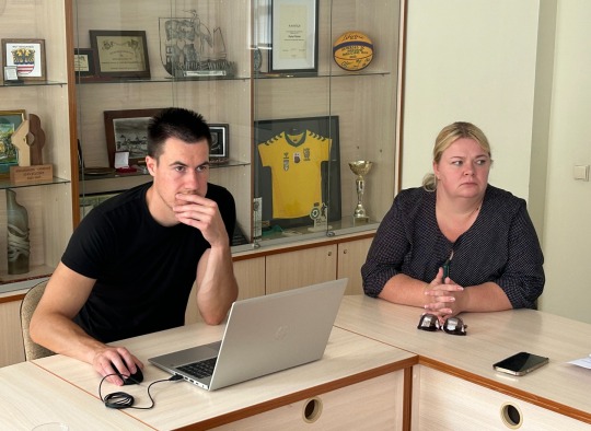 Posėdžio akimirkos