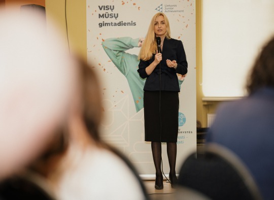 „Lietuvos Junior Achievement“ renginio akimirkos
