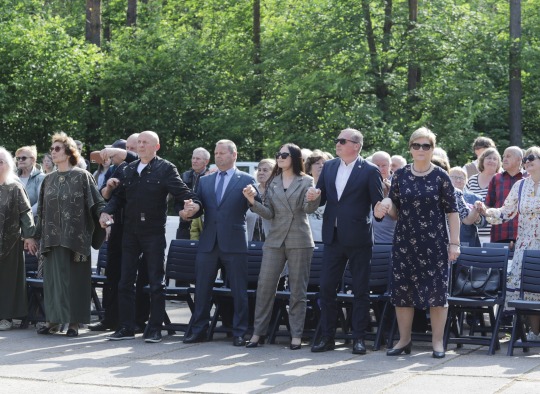 Gedulo ir vilties dienos minėjimo akimirkos