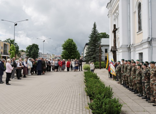 Ukmergėje paminėta Gedulo ir vilties diena