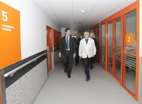 Ukmergėje lankėsi finansų ministras Kristupas Vaitiekūnas