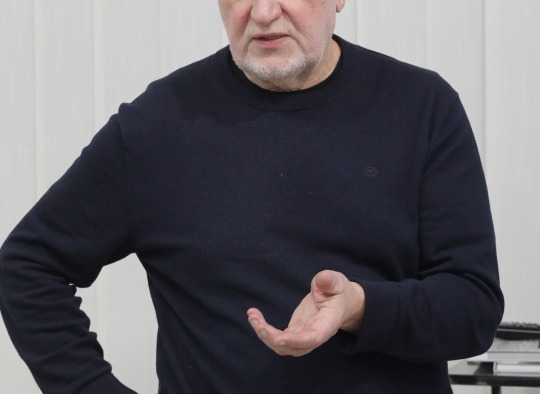 Fotomenininko  Romualdo Požerskio darbų parodos pristatymo akimirkos