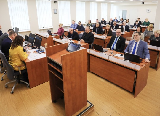 Posėdžio akimirkos