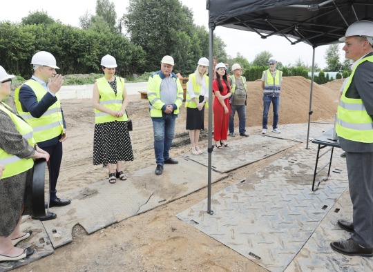 Ukmergėje pradėtos 12-os kotedžų komplekso statybos