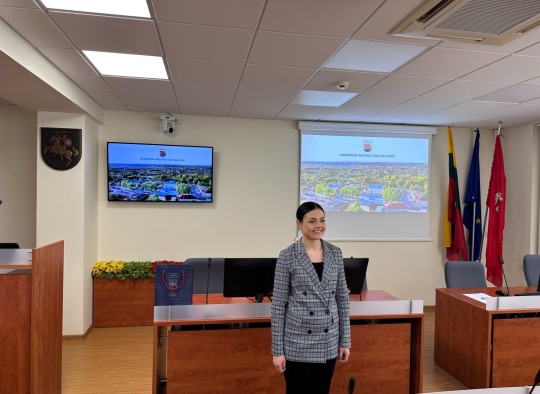 Susitikimo su gimnazistais akimirkos