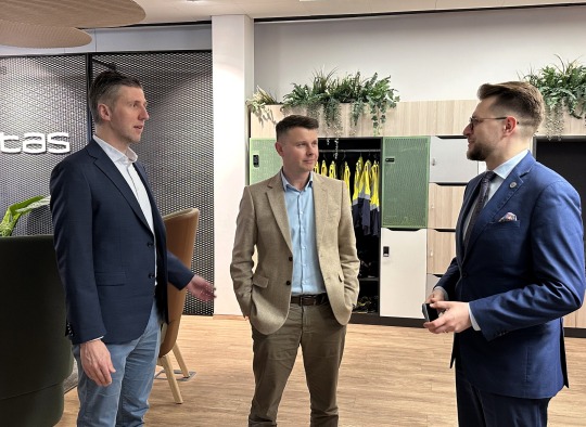 Ekonomikos ir inovacijų ministras lankėsi Ukmergėje