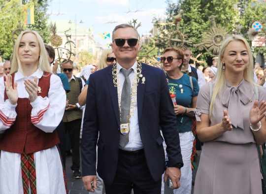 Ukmergiškiai dalyvavo Lietuvos dainų šventės dalyvių eitynėse