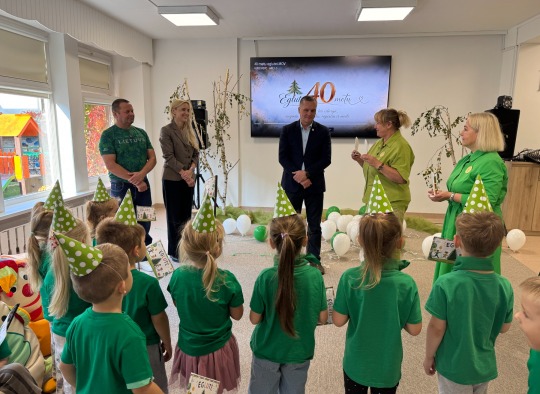 Ukmergės vaikų lopšelis-darželis „Eglutė“ pasitiko 40-ąjį veiklos jubiliejų