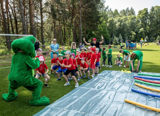 Darželinukų sporto šventės akimirkos