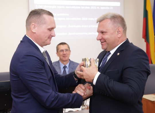 Ukmergės rajono savivaldybės taryboje – nauji veidai ir apdovanojimai